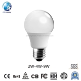 LED Wattage Three in One Bulb 2W-4W-9W 60*108mm E27 B22
