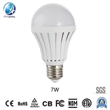 LED Emergency Rechargeable Bulb Indoor Light 7W 490lm with Ce RoHS