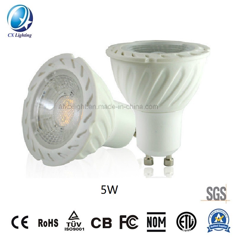 LED GU10 Spotlight Lamp SMD 5W Screw Surface Non-Dimmable 220-240V Eaqul to 40W