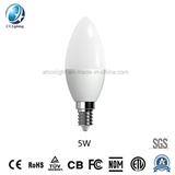 LED Candle Bulb C37 E14 5W 500lm 220-240V Equivalent Incandescent Lamp 40W