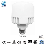 Die-Casting Aluminum T Shape LED Bulb T140 50W 4500lm Equivalent CFL 80W