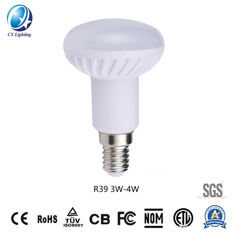 LED R39 Type Bulb Screw Surface 3W-4W 270lm-360lm Ce RoHS