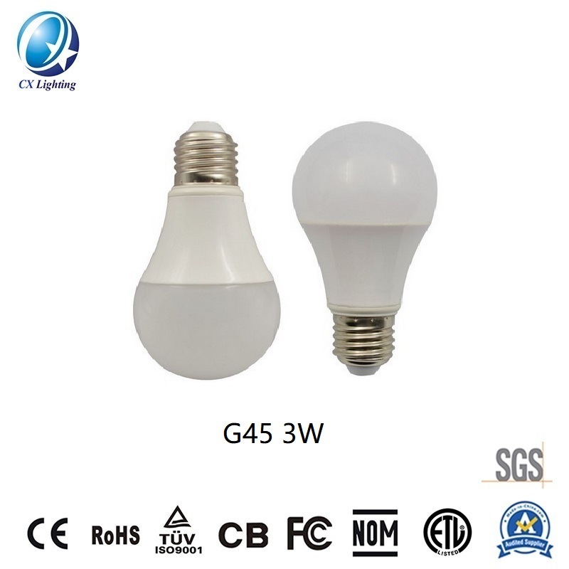 LED Bulb 3W 300lm 100-265V Indoor Light Equivalent 25W Incandescent Light
