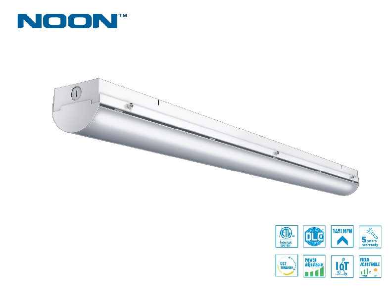 CCT tunable &power adjustable 20W LED linear light with emergency battery pack