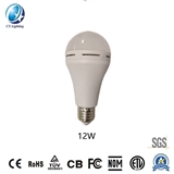 LED Emergency Rechargeable Bulb 12W 840lm with Ce RoHS