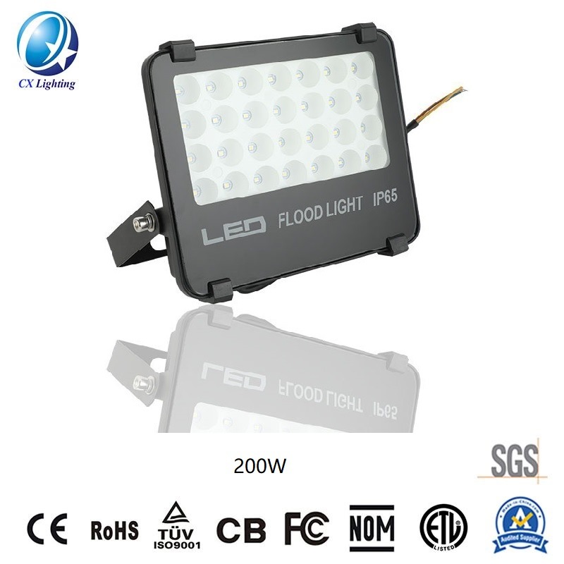 LED Flood Light 200W 463X50X305 17000lm Ce RoHS