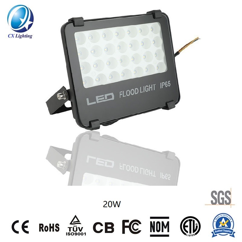 LED Floodlight 20W 160X35X137 850lm with Ce RoHS