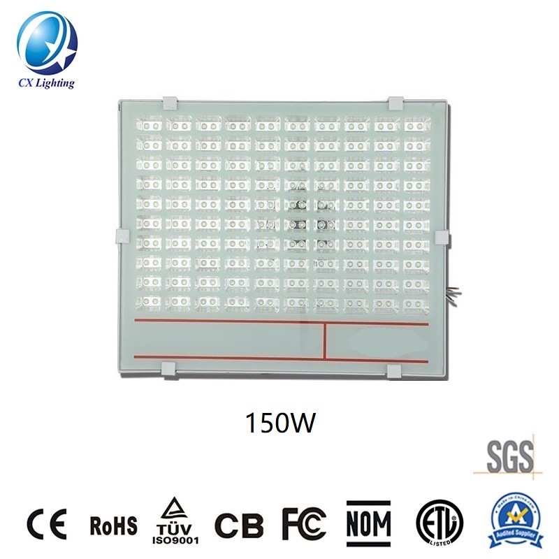 Pure White LED Flood Light SMD 150W 498X60X285 12750lm with Ce RoHS