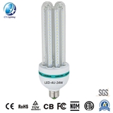 U Shape LED Lamp 24W 85-265V 2160lm Equal to 150W