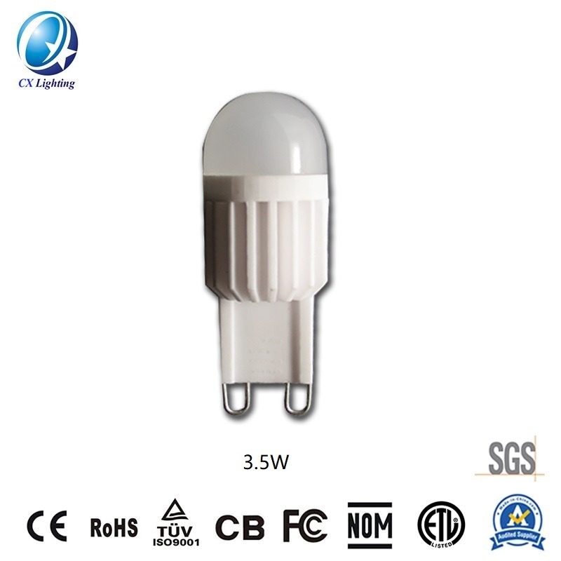 LED Bulb Beads G9 3.5W 250lm 120V or 230V Ce RoHS