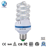 Spiral Shape LED Lamp 12W 85-265V Wide Voltage Range 1080lm High Quality with Ce RoHS