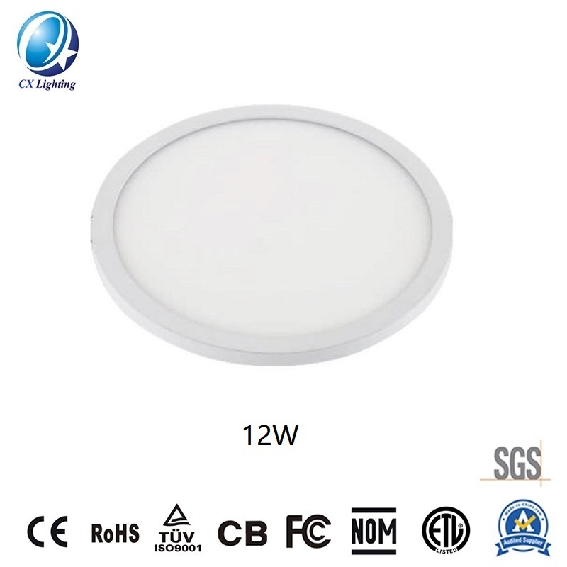 LED Round Back Lit Panellight 12W 840lm 145mm Ce RoHS