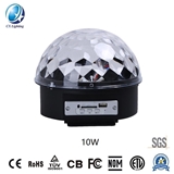LED Distributor Stage Bluetooth Magic Ball Lamp with Keys 10W 100-240V 14.0X18.0cm