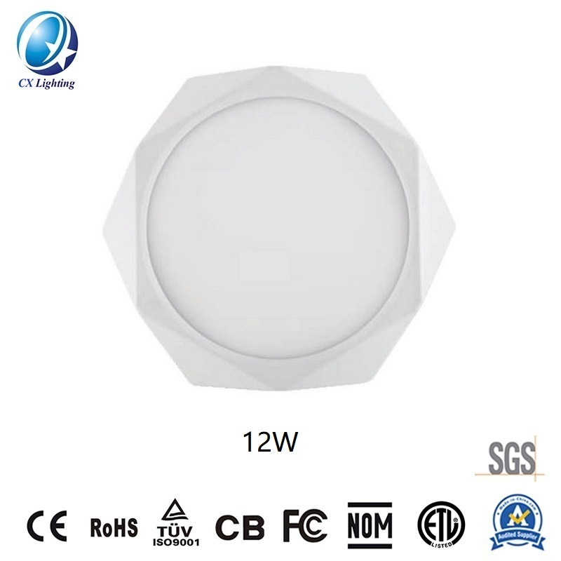 LED Rhombus Surface Panellight 12W 840lm 195mm Ce RoHS