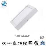 LED Surface Square Panellight 48W 3360lm L600*W600mm Ce RoHS