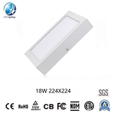 LED Surface Square Panellight 18W 1260lm L224*W224mm Ce RoHS