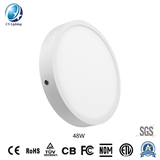 LED Round Surface Panellight 48W 3360lm 600mm Ce RoHS