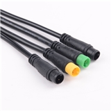 black and white color cable Led Connector 2 Pin