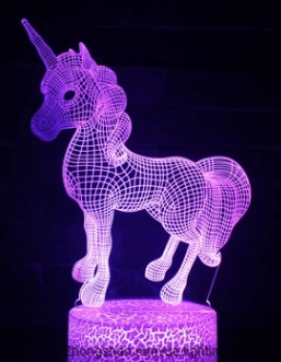 Unicorn Series 3D Table Lamp