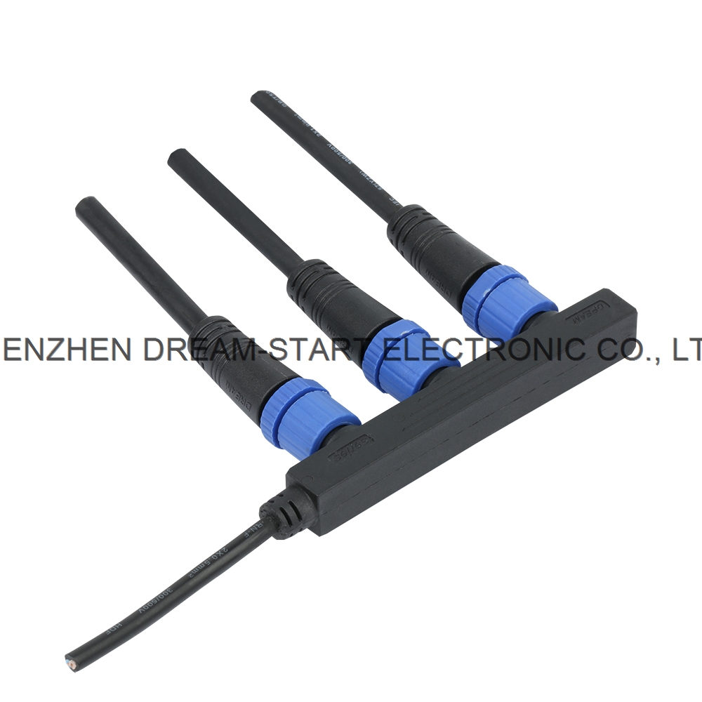 2-4 pin assembly connector 3 way electrical connector