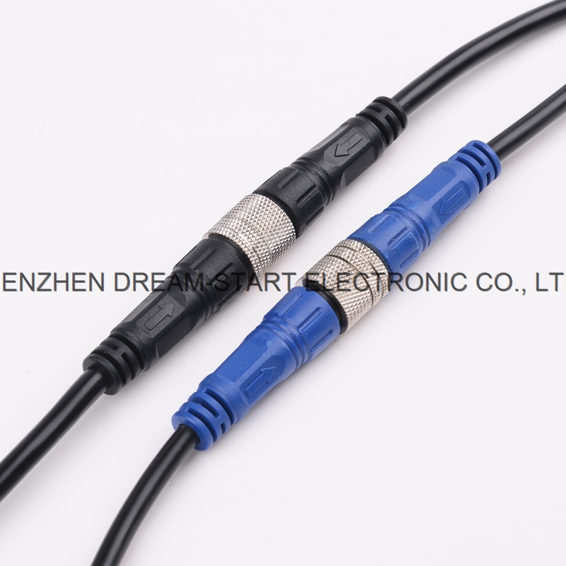 4 pin male female waterproof automotive electrical connector