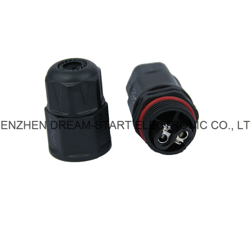 male to female waterproof led connector