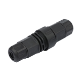 2 pole electrical connector for outdoor led lighting