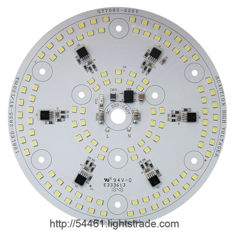 Ac pcb 110v 220V 70W 120 lm W led module for LED Projection Light