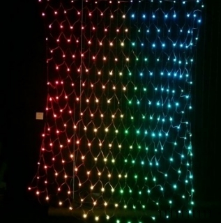 color changing net light
