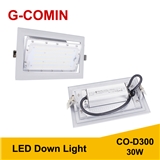 LED Down Light CO-D300 30W 140LM W Aluminum cooling fin High Luminous Flux