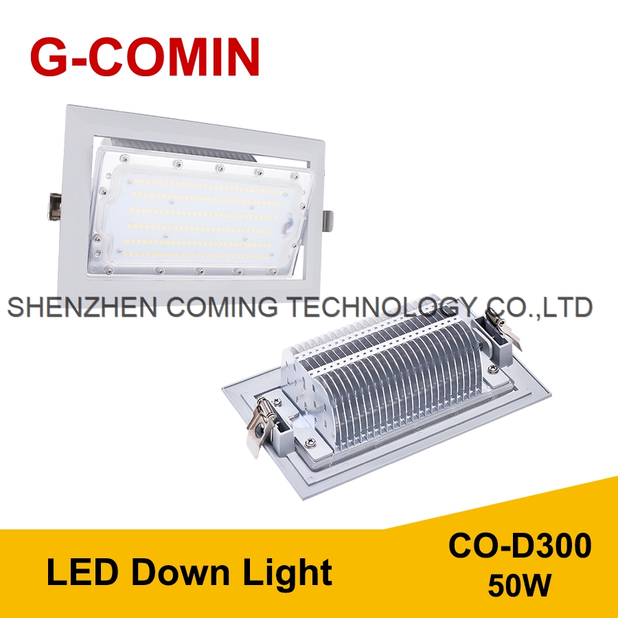 LED Down Light CO-D300 100W 140LM W Aluminum cooling fin High Luminous Flux