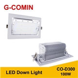 LED Down Light CO-D300 50W 140LM W Aluminum cooling fin High Luminous Flux