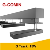 LED Track Light 15W 160LM W Aluminum cooling fin High Luminous Flux