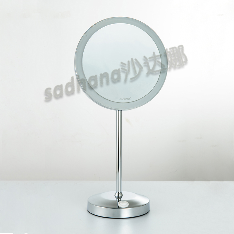 LED desktop mirror