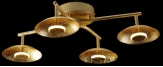 LED Ceiling lamp Golden leaf