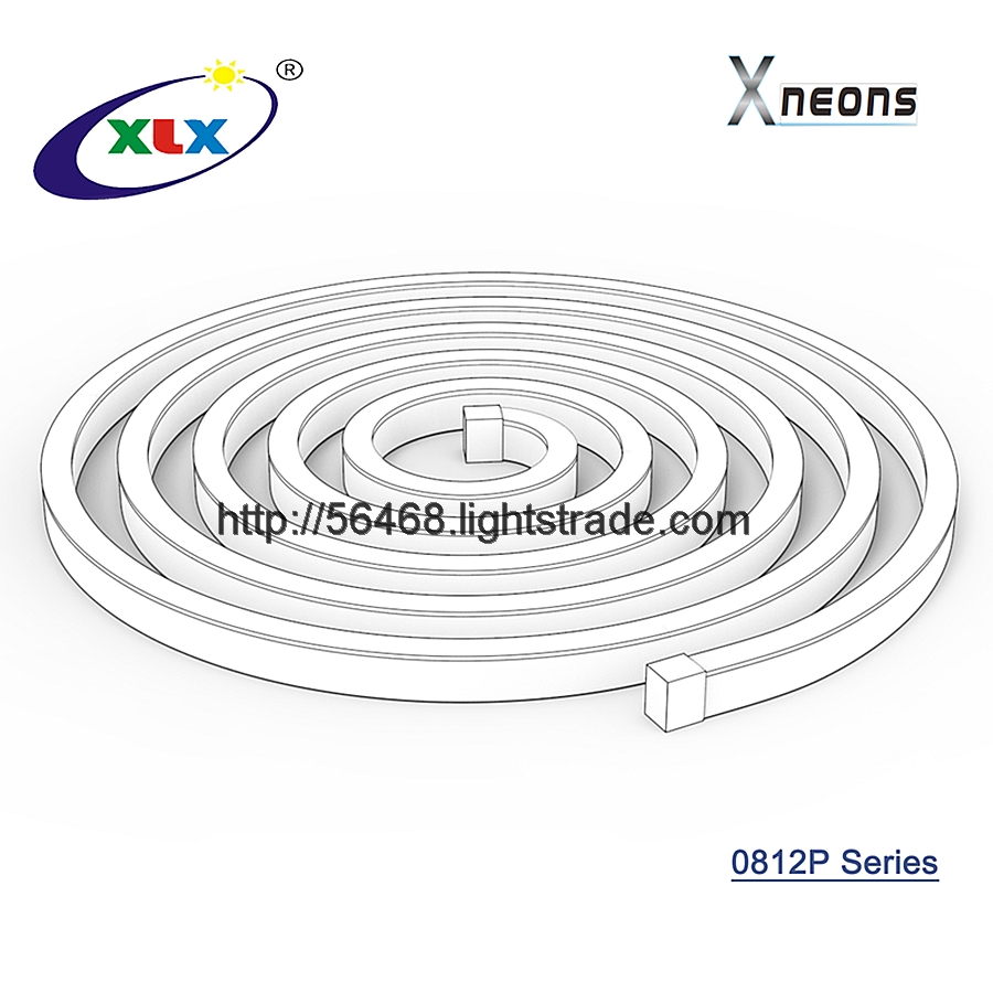 8*12mm small cutting length 23.8mm 12v 24v flat led neon strip for indoor and outdoor decoration