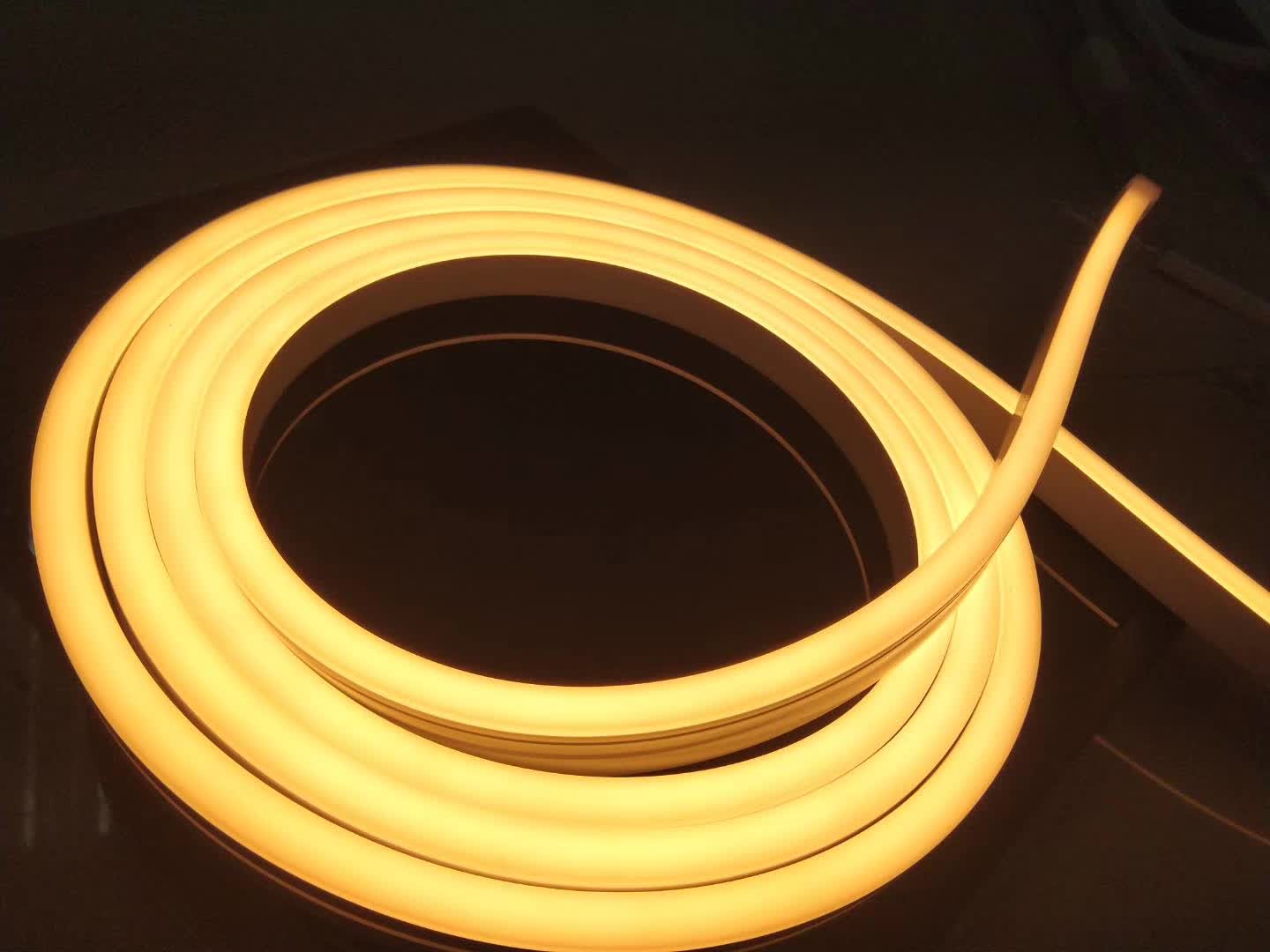 LED side bend silicone neon strip three-sided illumination