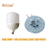 Custom logo E27 T100 30w led bulb light for spare parts