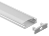 LED Linear Aluminum Profile surface for 12 mm led strip