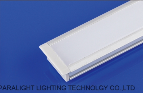 LED Linear Aluminum Profile recessed conceal for 12 mm led strip
