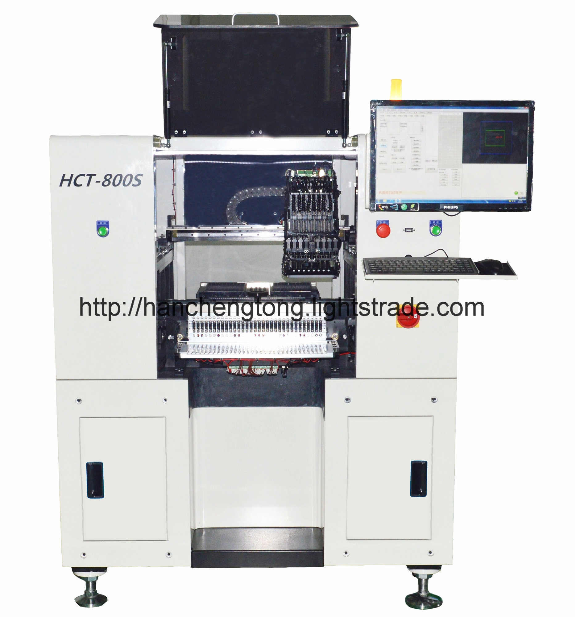 HCT-800S Multi-Functional SMT Pick and Place Machine