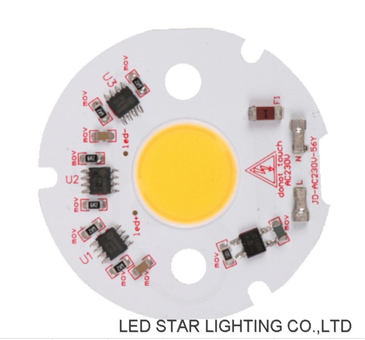 HIgh lumen linear ic driver 3W-36W COB DOB LED Module