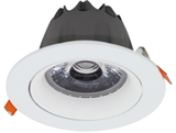 Hot selling 3000K 4000K 6000K recessed round 20w adjustable led downlight rotate