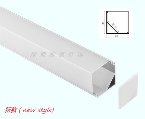 YD-3030-S led aluminium profile for dtrip light