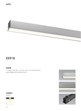 OFC KX918 indoor use 4000k 30w aluminum LED Recessed light