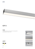 OFC KD913 Aluminum body commercial electric led daylight recessed lighting