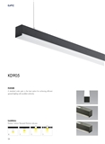 OFC KD905 Contemporary CE home led linear pendant lights fixture
