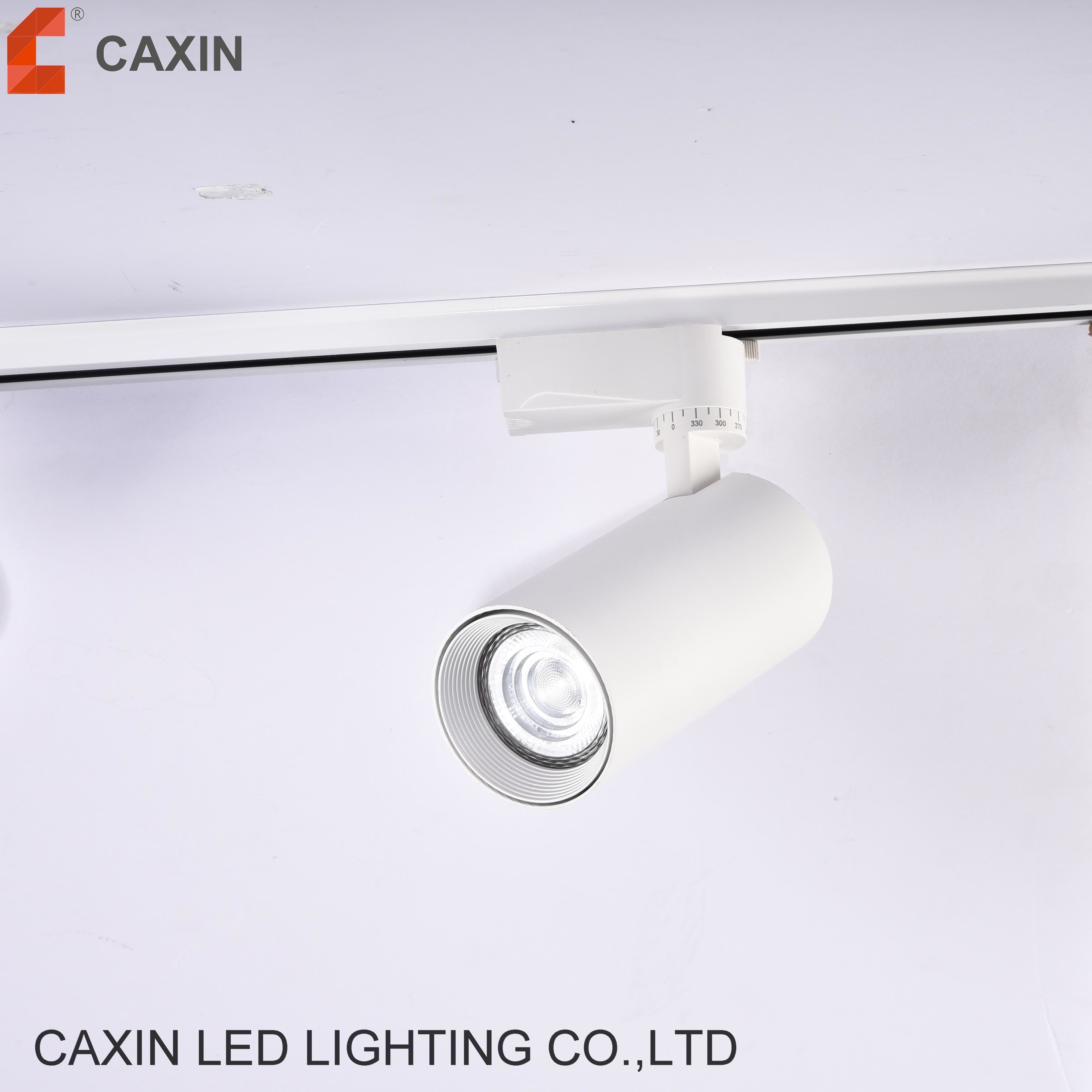 CX906 LED Track Light 20W-30W SKD\OEM\Housing factory price cob tracklightingSING