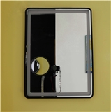 2019 Hot Selling China Made Aluminum Frame Backlit Hotel Bathroom Mirror With LED