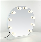 2019 China Supplier Popular Style Professional Hollywood Salon Lighted Makeup Mirror